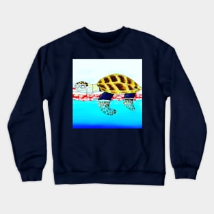 Turtle Granny Crewneck Sweatshirt